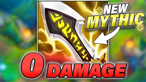 The New Mythic Infinity Edge Is Awful Deals No Damage YouTube