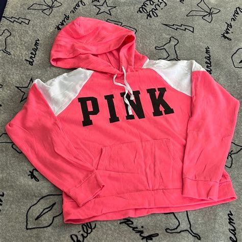Pink Victorias Secret Tops Vs Pink Hoodie Poshmark