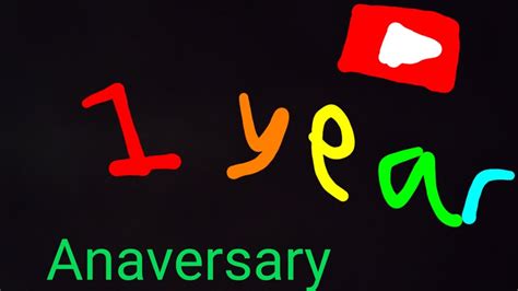 My 1 Year Anniversary Ot Youtube Youtube