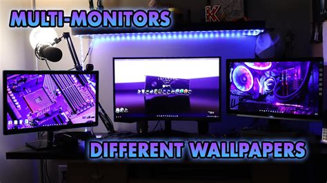 How To Set Different Wallpapers For Multiple Monitors In Windows 1011