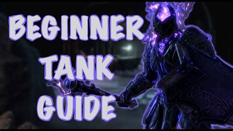 Eso A Beginners Guide The Tank Updates In The Description Youtube