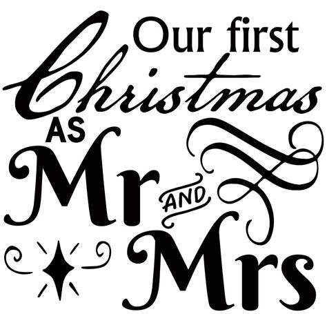 Free Mr And Mrs First Christmas Svg The Crafty Crafter Club