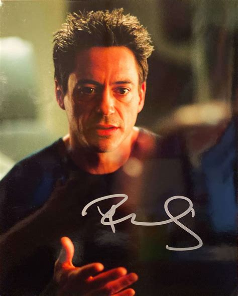 Robert Downey Jr Signed Photo Property Room