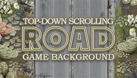 2d Scrolling Road Game Backgroud Gamedev Market
