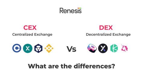 CEX Vs DEX Understanding The Differences