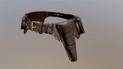 Leather Belt Download Free 3d Model By Cyril43 8cba1fb Sketchfab