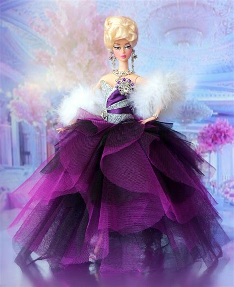 Custom Barbie Silkstone Fashion Model Collector Bfmc Superstar Gown