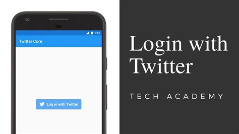 Login With Twitter Android Tutorial Youtube
