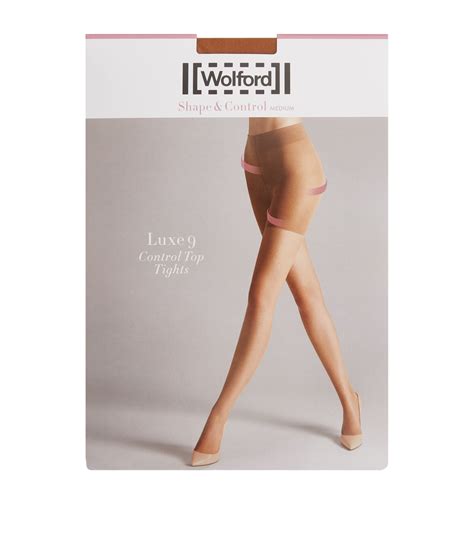 Womens Wolford Nude Luxe Control Top Tights Harrods Uk