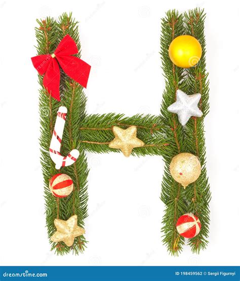 Christmas Alphabet Stock Photo Image Of Newyear Santa 198459562