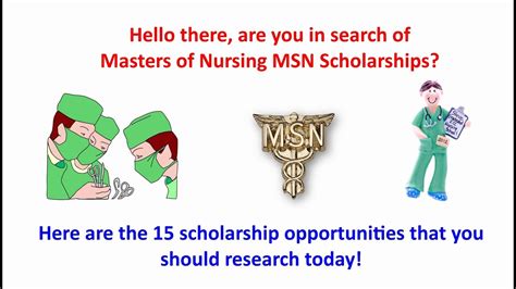 15 Masters Of Nursing Msn Scholarships You Can Apply To Youtube