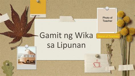 Gamit Ng Wika Sa Lipunan Komunikasyon At Pananaliksik Quarter My XXX