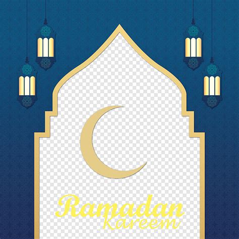 Gambar Ramadhan Gantung Lentera Kaligrafi Poster Dengan Kareem Png