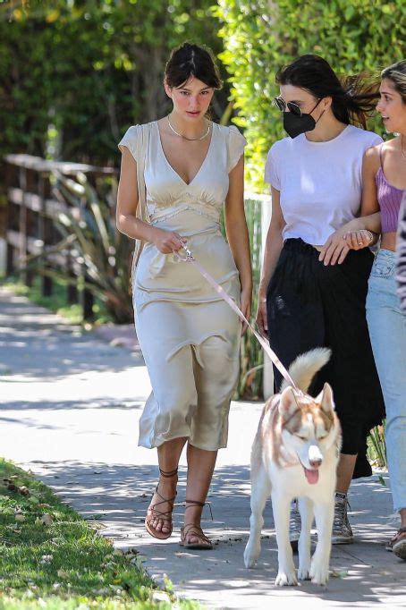 Camila Morrone With Lucila Solá Pictured At Santa Monica Farmers