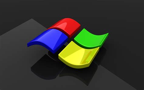 Gloss Microsoft Windows Logos Wallpaper X