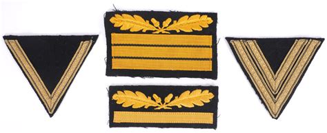 1939 1945 Waffen SS Sleeve Rank Insignia At Whyte S Auctions Whyte S