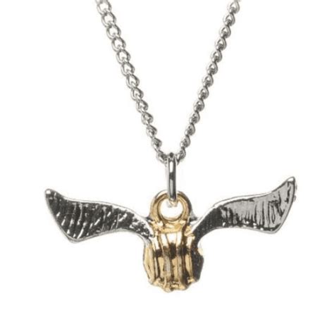 Snitch Necklace Quizzic Alley Licensed Harry Potter Merch