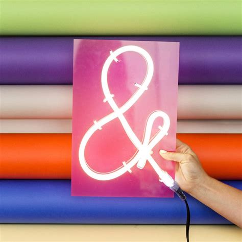 This Diy Neon Sign Will Make Your Room Lit — Brit Co Neon Signs Diy Marquee Letters
