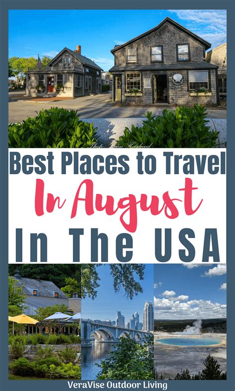 Best Places To Travel In August In The United States Artofit