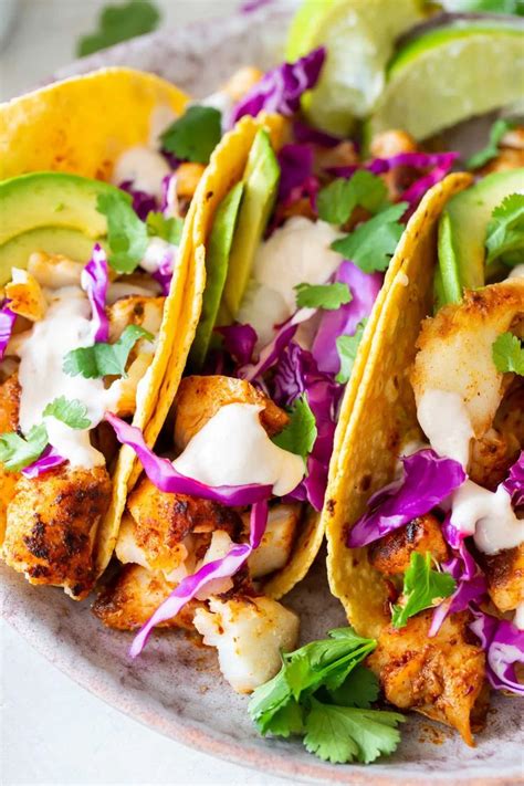 Easy Fish Tacos The Best Fish Taco Recipe With Fish Taco Sauce