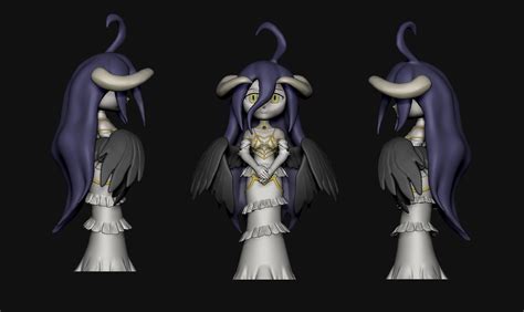 stl file albedo overlord・3d printing model to download・cults