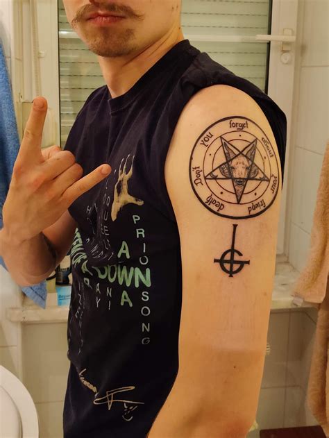 Ghost Inspired Tattoo 🤘 Ghostbc