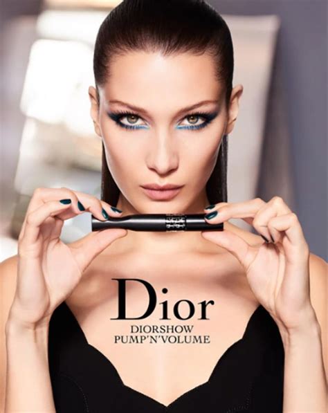 Bella Hadid Dior Beauty Plump And Volume Mascara Advertisement Dior