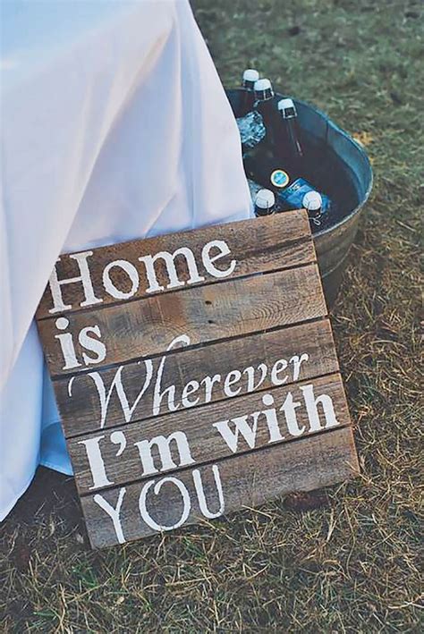 Discover Clever Ways To Engage Your Guests With Rustic Wedding Signs