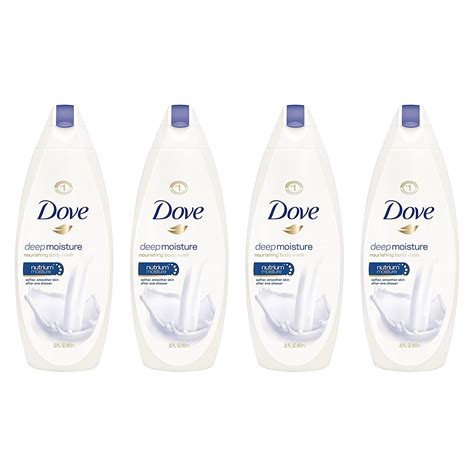 Dove Body Wash Deep Moisture 22 Oz Pack Of 4 Sale 1085