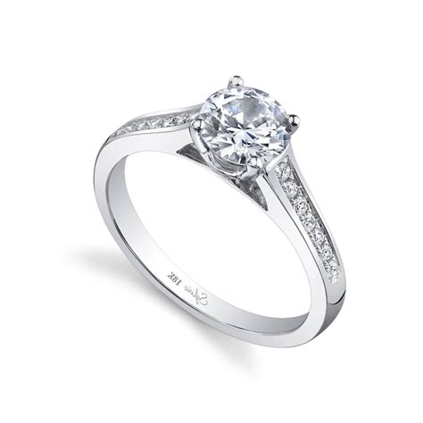 Platinum Engagement Rings Without Diamond