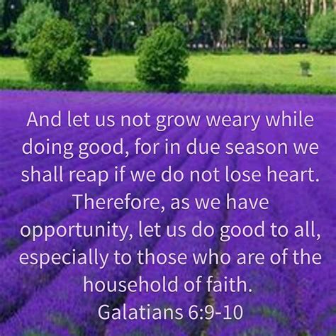 Galatians 69 10 Perfect Peace Peace And Love Galatians 6 9