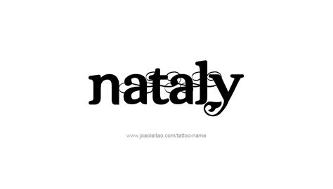 Nataly Name Tattoo Designs Name Tattoo Designs Name Tattoos Tattoo Designs