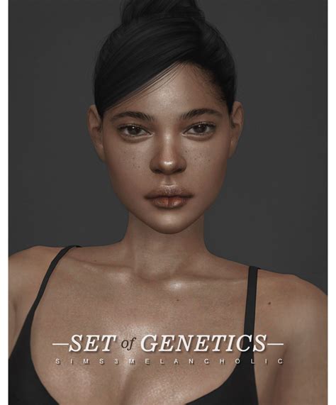 𝒔𝒆𝒕 𝒐𝒇 𝒈𝒆𝒏𝒆𝒕𝒊𝒄𝒔 𝒃𝒚 𝒔𝒊𝒎𝒔3𝒎𝒆𝒍𝒂𝒏𝒄𝒉𝒐𝒍𝒊𝒄 Sims3melancholic On Patreon In 2021 Sims 4 Cc Skin Sims