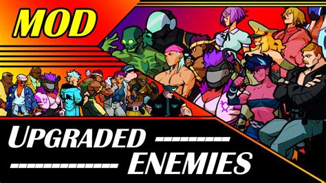streets of rage 4 upgraded enemies difficulty mod youtube