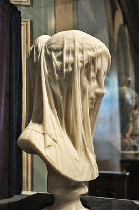Eternal The Veiled Virgin By Giovanni Strazza 1856 Marble Sculpture Classical Art