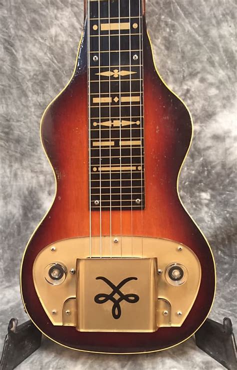 Gibson Br Lap Steel Spacetone Music Reverb