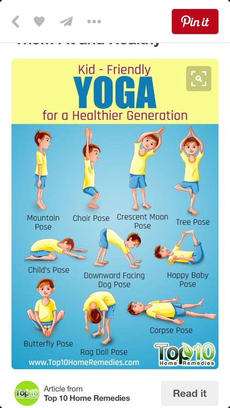 Little Yogi Yoga For Kids Kids Yoga Poses Exercise For Kids