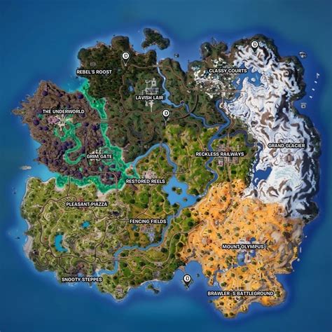 All Vault Locations In Fortnite Chapter 5 Season 2 Dot Esports
