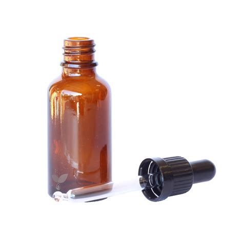 30ml Amber Glass Dropper Bottle Vitalia
