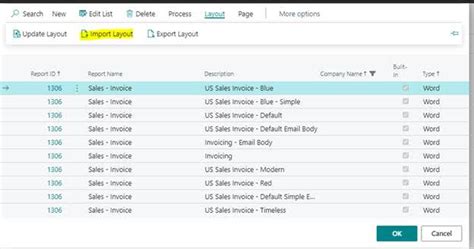 Dynamics 365 Business Central Reports Custom Layouts Efoqus