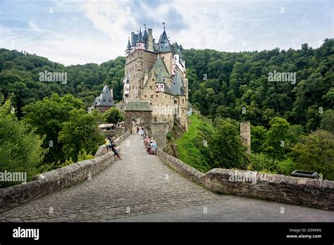 Eltz Castle Is A Medieval Castle Nestled In The Hills Above The Moselle