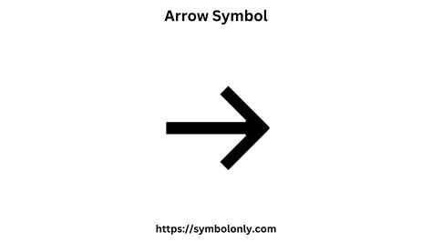 Arrow Symbols Copy And Paste ↑ ↓ → ←