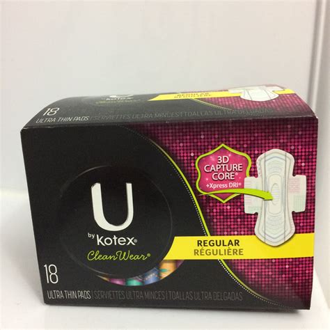 U by Kotex Clean Wear Regular Pads reviews in Feminine Hygiene - Pads