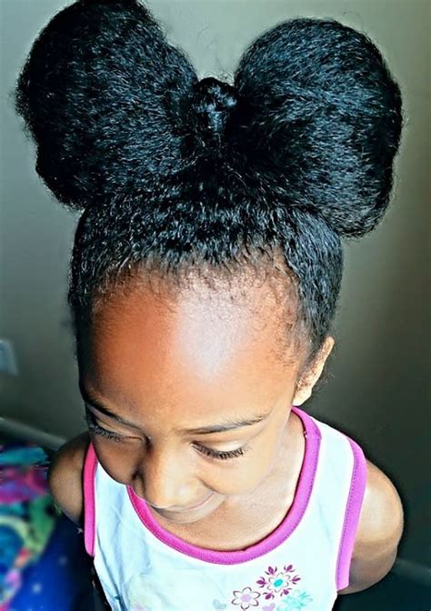 10 Most Gorgeous Bun Hairstyles For Little Black Girls
