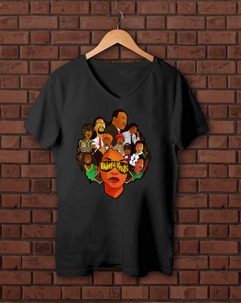 Premium Powerful Roots Black History Month I Love My Roots Shirt