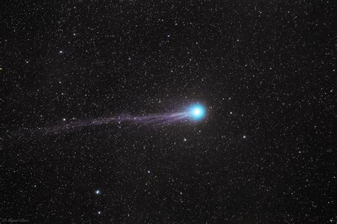 Glowing Green Comet Lovejoy Shines In Stargazer Photo Space