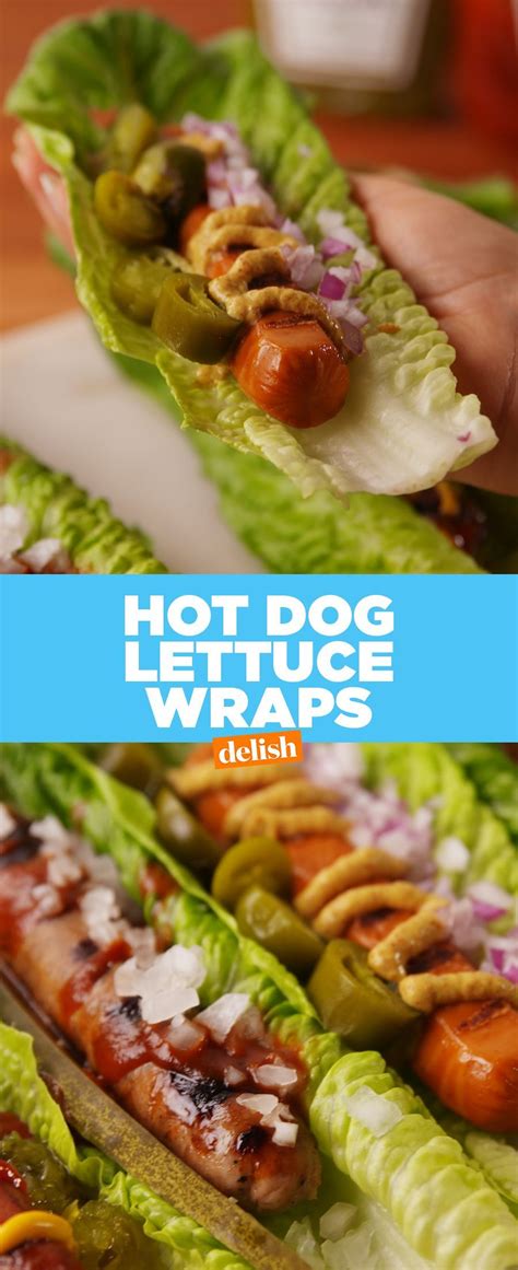 This helps curb a possible. No-Bun Hot DogsDelish | Hot dog recipes, Healthy snacks ...