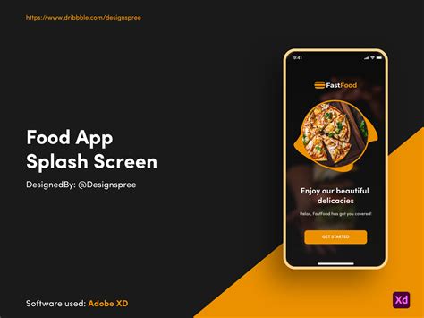 Food App Splash Screen 🍔 By Michael Shodipo Product Designer On Dribbble