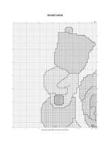 Working on a new c2c blanket pattern i'm maki. free Christmas cross stitch and crafts: Santa Donald ...