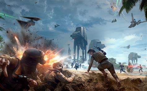 Wallpapers Hd Star Wars Battlefront Rogue One Scarif